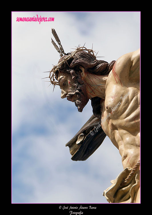 Cruz de guía de la procesión del Santísimo Cristo de la Sed