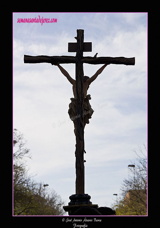 Cruz de guía de la procesión del Santísimo Cristo de la Sed