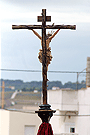 Cruz de guía de la procesión del Santísimo Cristo de la Sed