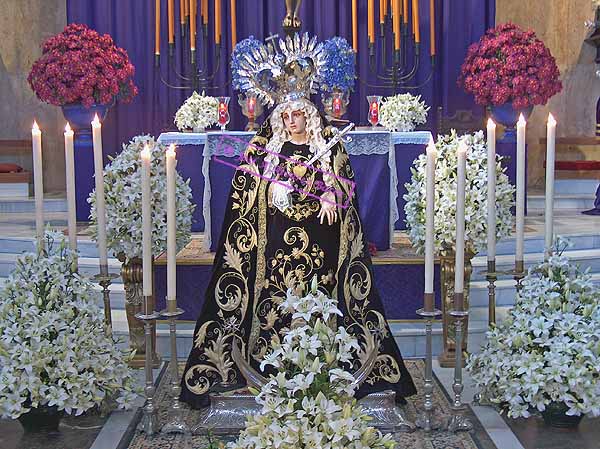 Besamanos de Nuestra Señora Reina de los Ángeles (12 de marzo de 2006)