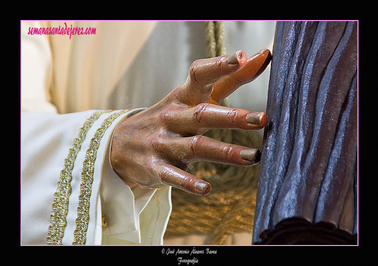 Mano derecha del Santísimo Cristo de la Salvación