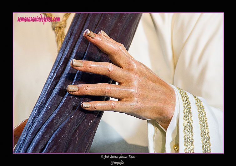 Mano izquierda del Santísimo Cristo de la Salvación