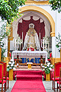 Altar del Pontifical por el 50º aniversario de su Bendición de Nuestra Señora de la Estrella (2 de junio de 2012)