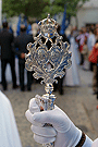 Galleta de vara de la Hermandad de Cristo Rey en su Triunfal Entrada en Jerusalén