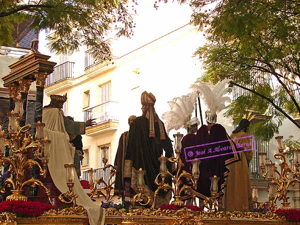 Paso de Misterio de Nuestro Padre Jesús del Consuelo en el Desprecio de Herodes