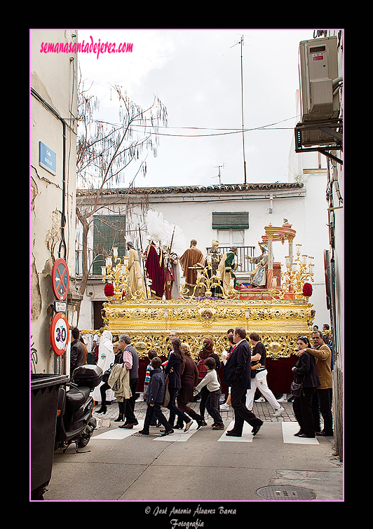 Paso de Misterio de Nuestro Padre Jesús del Consuelo en el Desprecio de Herodes