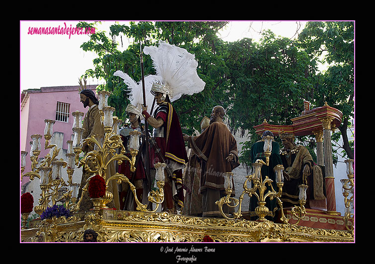 Paso de Misterio de Nuestro Padre Jesús del Consuelo en el Desprecio de Herodes