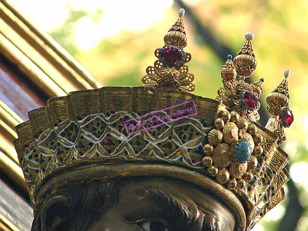 Detalle de la corona de Herodes (Paso de Misterio de Nuestro Padre Jesús del Consuelo en el Desprecio de Herodes)