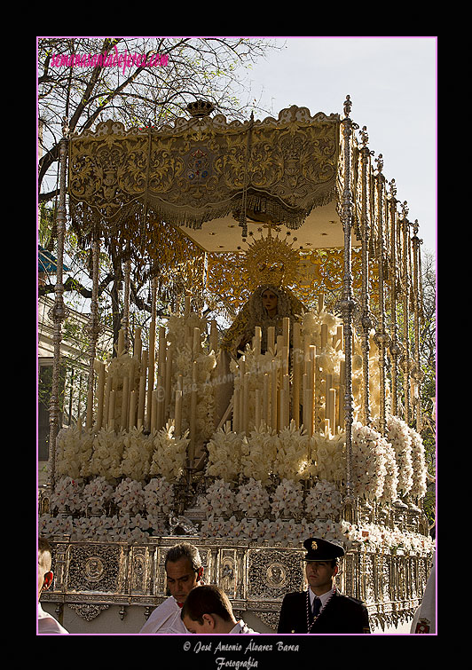 Paso de palio de Madre de Dios de la Misericordia