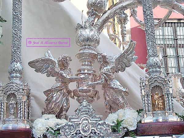 Basamento de los Candelabros de Cola del Paso de Palio de Madre de Dios de la Misericordia