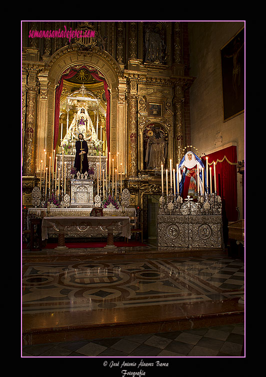 Altar de Cultos de la Hermandad del Transporte 2011