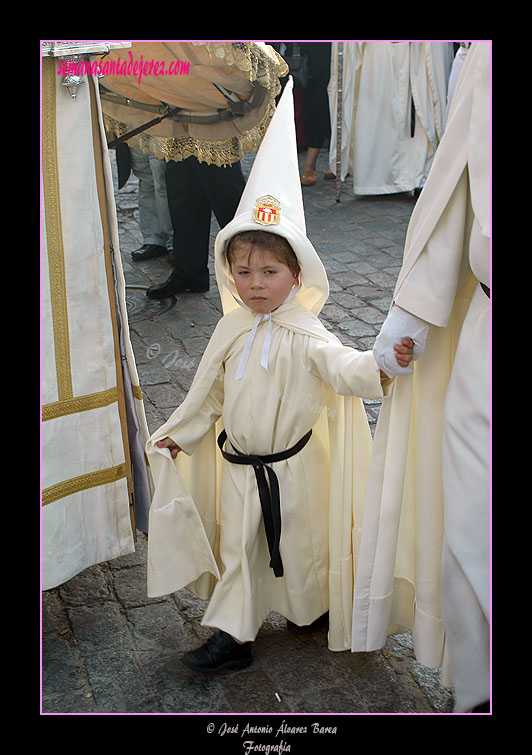 Pequeño nazareno de la Hermandad del Transporte