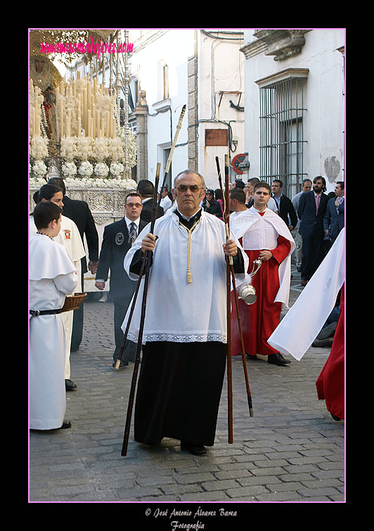 Enciendevelas del Paso de Palio de la Hermandad del Transporte