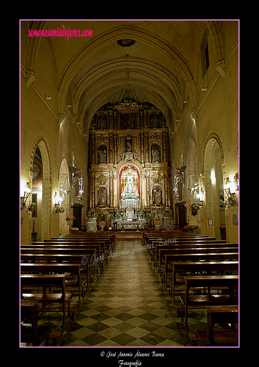 Nave de la Basílica de Nuestra Señora de la Merced Coronada 