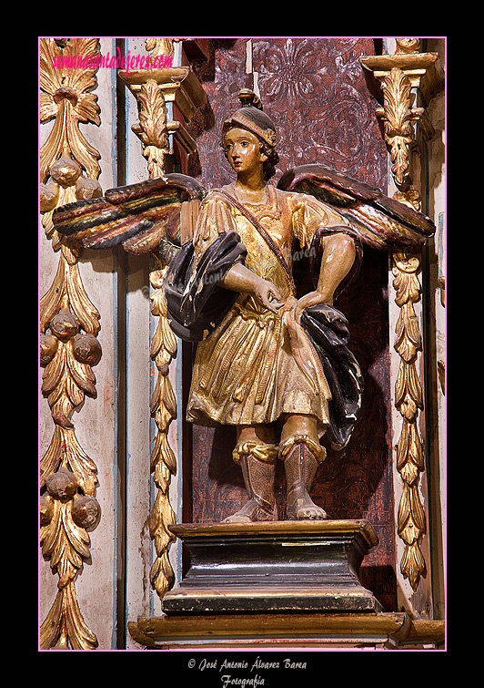 Arcángel San Miguel (Altar de San Serapio de la Basílica de Nuestra Señora de la Merced Coronada)