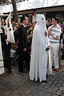 Nazareno maniquetero del Paso de Palio de la Hermandad del Transporte