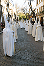 Nazarenos de la Hermandad del Transporte