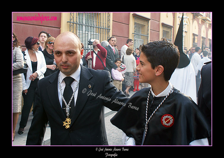 Isaac Nuñez Rosado, capataz del Paso de Palio de la Hermandad de la Coronación de Espinas