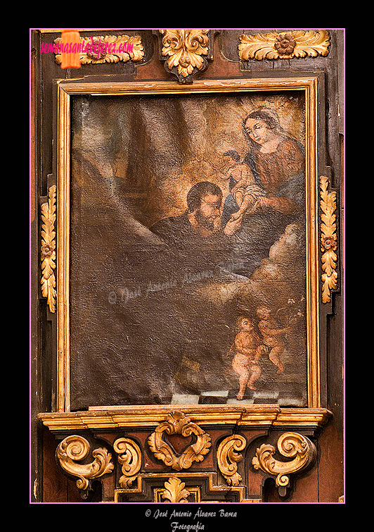 Pintura de San Cayetano de Siena (Altar Mayor de la Capilla de los Desamparados)