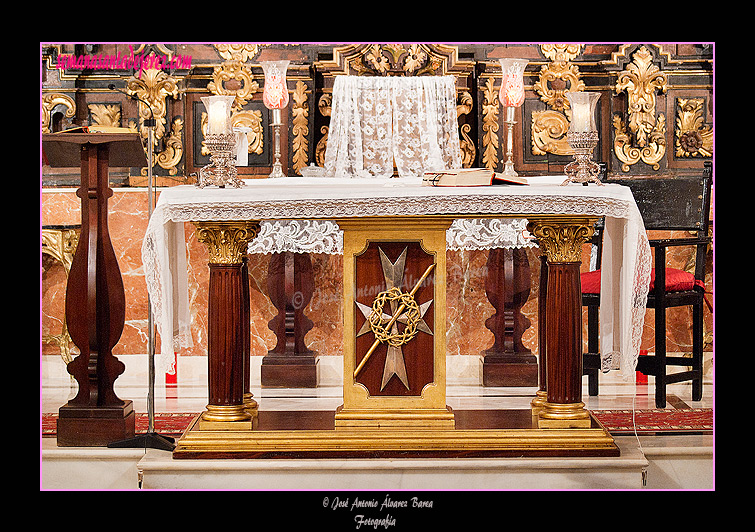 Mesa de Altar (Capilla de los Desamparados)