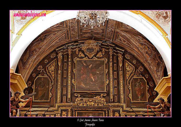 Segundo Cuerpo del Altar Mayor de la Capilla de los Desamparados