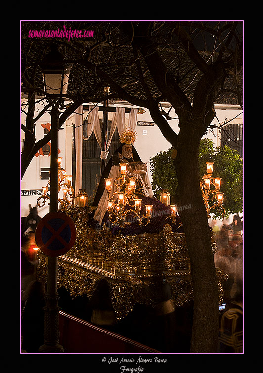 Paso de Misterio de Nuestra Señora de las Angustias