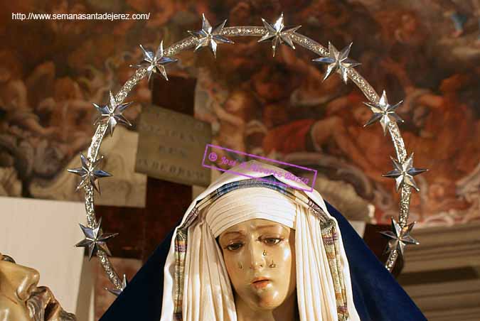 Aureola de estrellas de Nuestra Señora de las Angustias