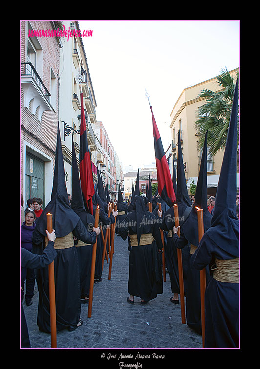 Presidencia de las Banderas de la Hermandad de las Angustias