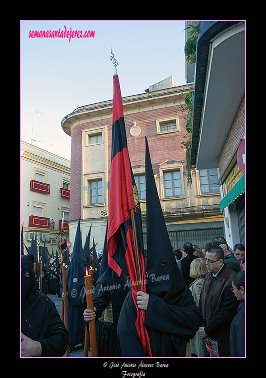 Bandera de la Hermandad de las Angustias