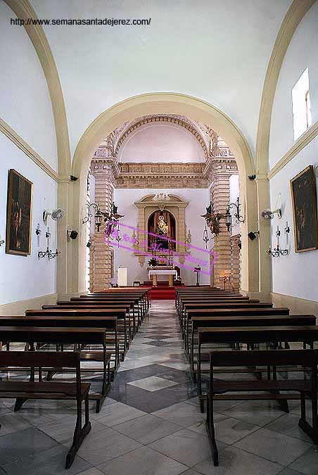 Nave principal de la Capilla de Nuestra Señora de las Angustias