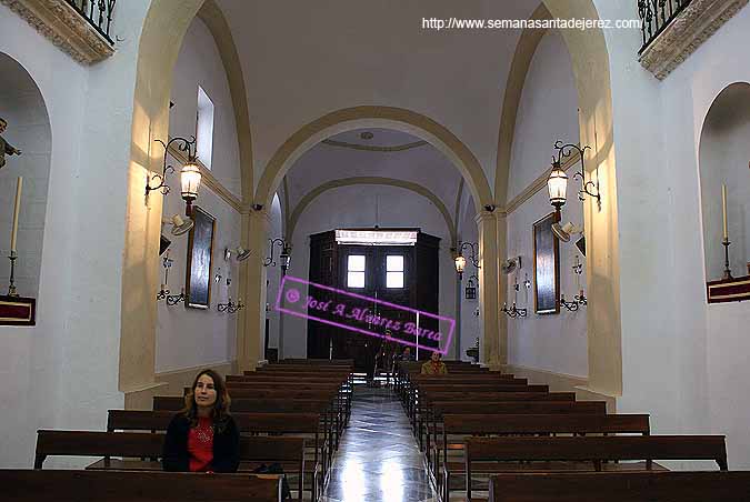 Nave principal de la Capilla de Nuestra Señora de las Angustias