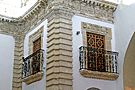 Balcones en la nave principal de la Capilla de Nuestra Señora de las Angustias