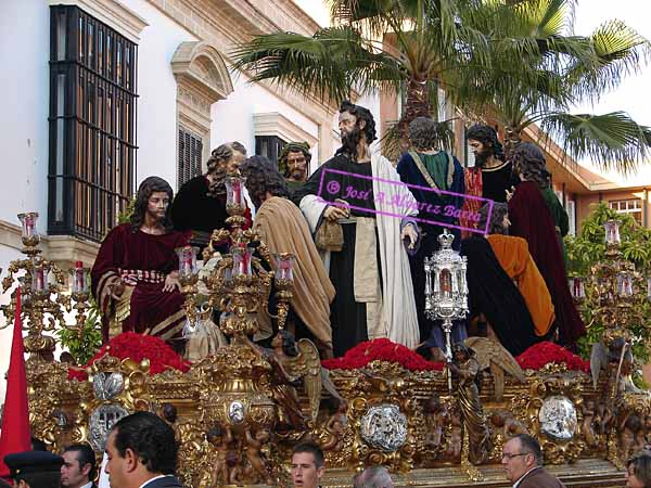 Paso de Misterio de la Sagrada Cena de Nuestro Señor Jesucristo