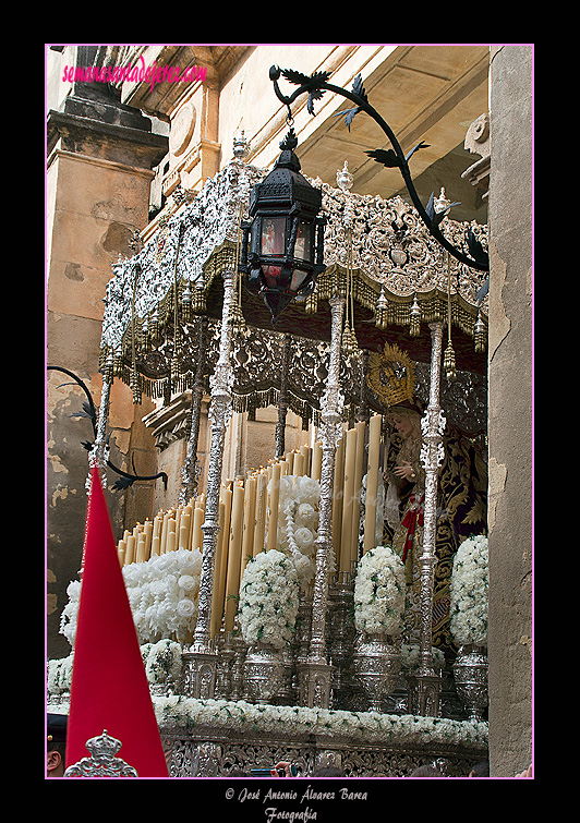 Paso de Palio de Santa María de la Paz