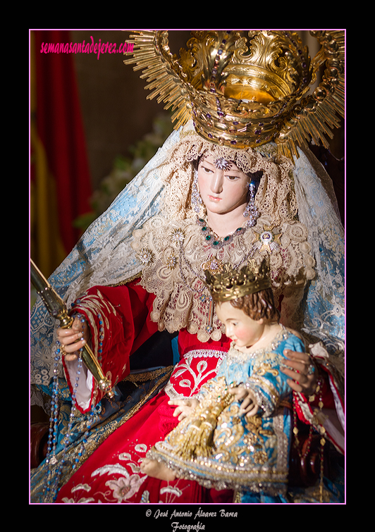 Santa Maria de la Paz y Concordia en sus Misterios Gloriosos (Iglesia de San Marcos)