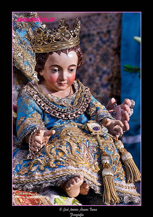 Niño Jesús de Santa Maria de la Paz y Concordia en sus Misterios Gloriosos (Iglesia de San Marcos)