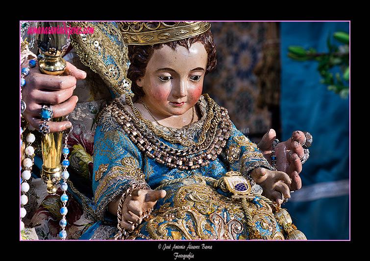 Niño Jesús de Santa Maria de la Paz y Concordia en sus Misterios Gloriosos (Iglesia de San Marcos)