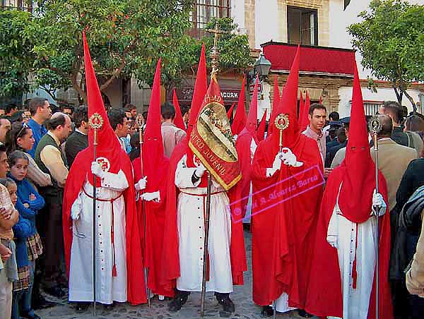 Presidencia del Estandarte del Grupo Joven de la Hermandad de la Cena 