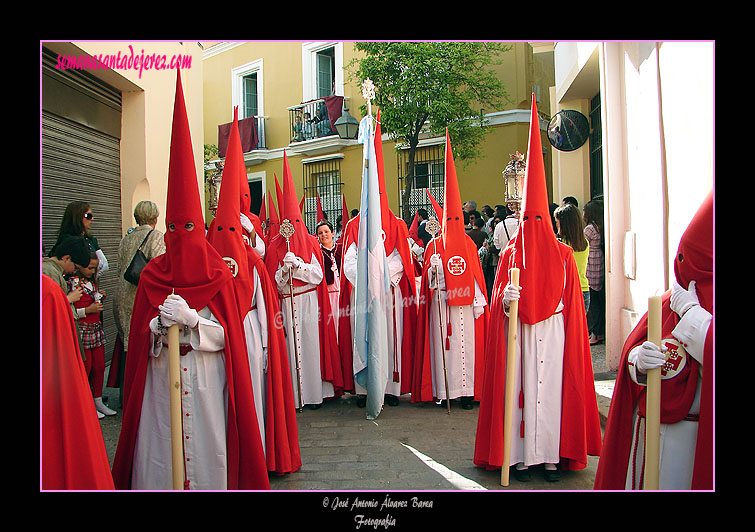 Presidencia de la Bandera de la Virgen de la Hermandad de la Sagrada Cena