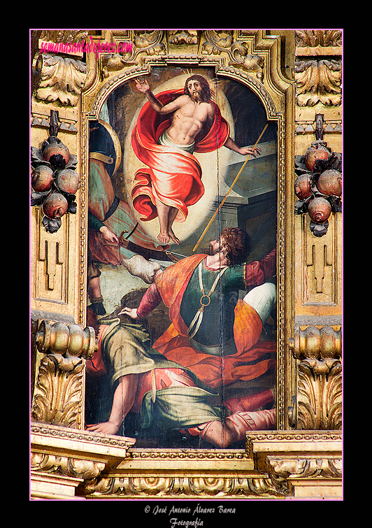 Pintura - Retablo del Altar Mayor de la Iglesia Parroquial de San Marcos