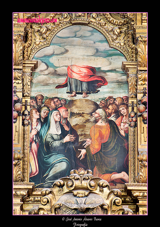 Pintura - Retablo del Altar Mayor de la Iglesia Parroquial de San Marcos