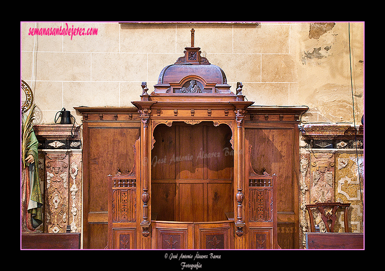 Confesionario (Capilla de Santa María de la Paz - Iglesia de San Marcos)