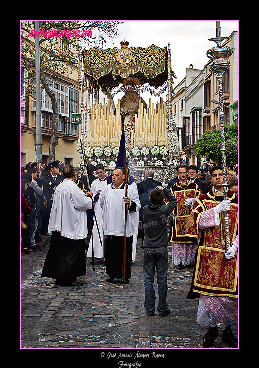 Paso de Palio de María Santísima de la Candelaria