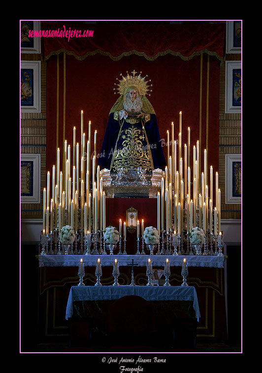 Altar de Cultos de María Santísima de la Candelaria (Año 2011)