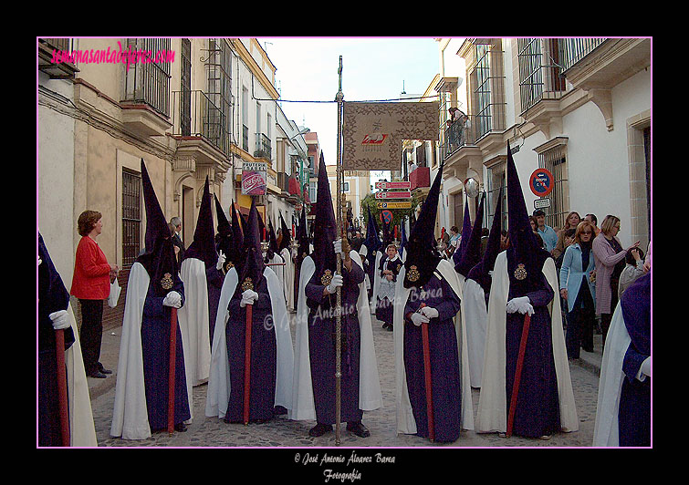 Presidencia del Guión Sacramental de la Hermandad de la Candelaria