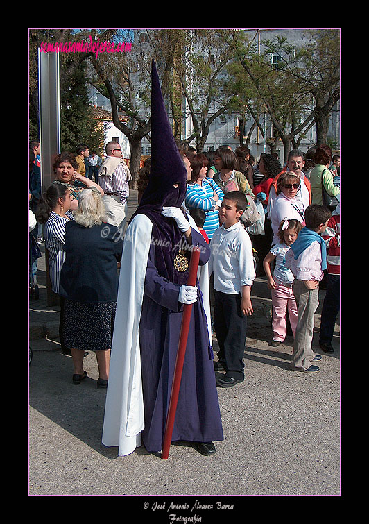 Nazareno de la Hermandad de la Candelaria