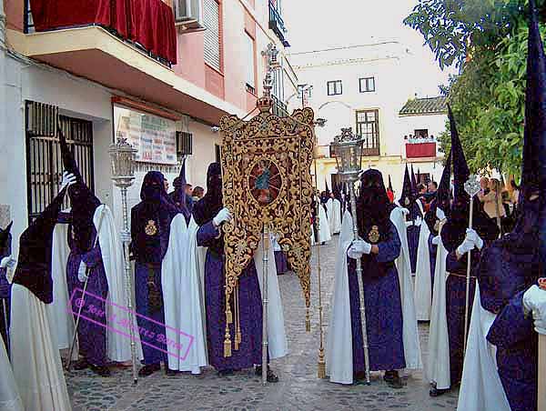 Presidencia del Simpecado de la Hermandad de la Candelaria