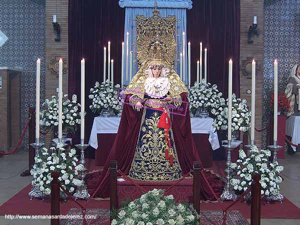 Besamanos de María Santísima de la Candelaria (6 de febrero de 2005)