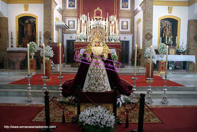 Besamanos de María Santísima de la Candelaria (8 de febrero de 2009)