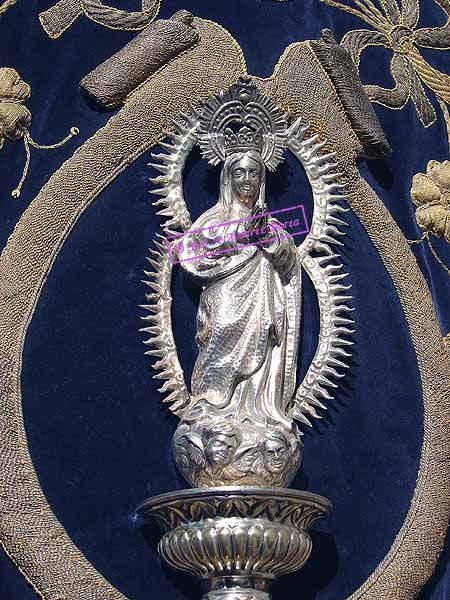 Inmaculada del Simpecado de la Hermandad del Cristo de la Viga